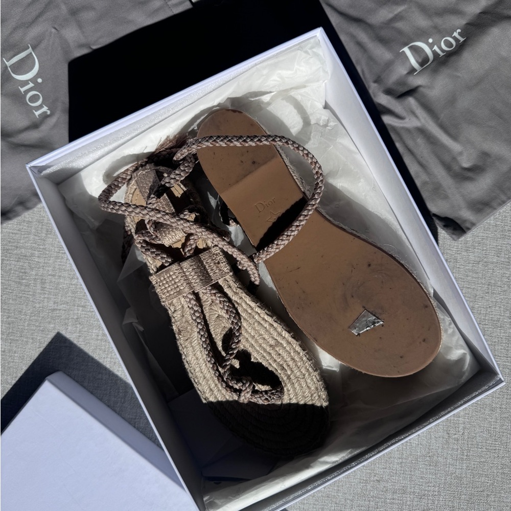 Dior Rope Sandal - Picture 6 of 7